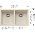 thumbnail image 2 of BLANCO PRECIS Equal Double Undermount - Cafe Brown, 2 of 7