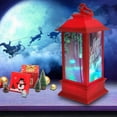 thumbnail image 3 of Vela Vintage Linterna Decorativa Al Aire Libre Con Luz Led Vela De Navidad Linternas De Mesa De Luz De Té Led Para Decoración De Navidad Serendint HA043961-03, 3 of 6