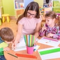 thumbnail image 4 of 24 Pack 30cm Plastic Rulers 12 Inches Colourful Transparent Rulers with Inch and Metric for Kids School Students Classroom Office, 4 of 4
