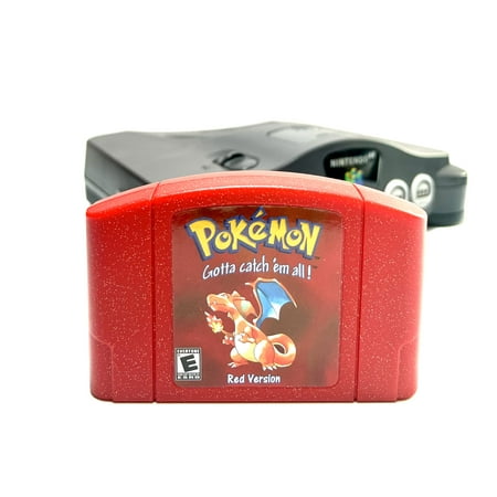 Pokemon Red N64 Game Cartridge (Special Edition)