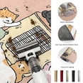 thumbnail image 5 of Round Area Rugs 3.3Ft, Pink Brown Cute Cat Non-Slip Washable Circle Rugs Carpet, Cartoon Funny Heater Cats Indoor Outdoor Rug Floor Mats Throw Runner for Bedroom Living Room Bathroom, 5 of 8
