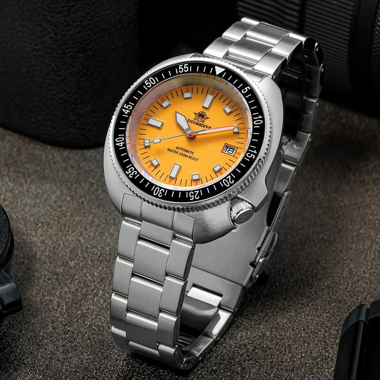ADDIESDIVE Automatic Diver Watch for Men NH35A 200M Waterproof