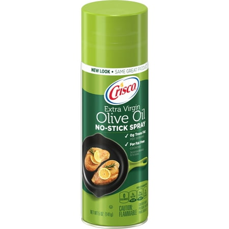 (2 Pack) Crisco Olive Oil No-Stick Cooking Spray,
