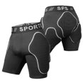 thumbnail image 2 of Pantalones protectores de cadera ligeros y transpirables, flexibles para esquí, patines, snowboard L Cola Pantalones protectores de cadera, 2 of 8