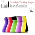 thumbnail image 5 of All-New Fire HD 10 Case 2021, New Fire HD 10 Plus 11th Generation 2021 Case with Card Slots, Allytech Premium PU Leather with TPU Back Flip Stand Scratch-Free Case with Auto Wake Sleep, Rainbow, 5 of 7