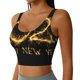 thumbnail image 2 of Fotbe Happy New Year 2025 D Sujetador Deportivo Largo sin Aros para Mujer con Almohadillas y Soporte Medio, Transpirable y Absorbente, Camiseta Tipo Chaleco o Tank Top-X-Large, 2 of 8