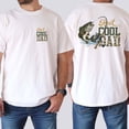 thumbnail image 3 of Reel Cool Dad Bass Fishing Funny Graphic Casual T-Shirt for Men, 3 of 6