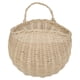 thumbnail image 5 of Cesta de mimbre para colgar en la pared, cesta de almacenamiento tejida multifuncional montada en la pared para el hogar, color Beige, 5 of 5