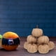 thumbnail image 2 of 8 piezas de simulación de calabazas en cuadrícula, decoraciones de calabaza para gabinetes., 2 of 6