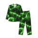 thumbnail image 1 of Balery Green Lightning Pijama para Hombre de Dos Piezas con Manga Larga, Conjunto de Dormir y Descanso Suave con Bolsillos-XX-Large, 1 of 7