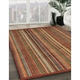thumbnail image 2 of Ahgly Company Indoor Rectangle Abstract Red Abstract Area Rugs, 7' x 10', 2 of 6