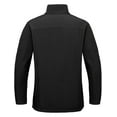 thumbnail image 2 of Little Donkey Andy Men's Lightweight Jacket Water Resistant Windbreaker Fleece Lined Warm Coat Black XL, 2 of 5