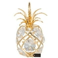 thumbnail image 4 of Matashi 24K Gold Plated Mini Pineapple Ornament with Clear Crystals by, 4 of 5