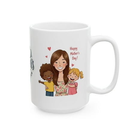 

Happy Mother s Day Ceramic Mug Gift for Mom Cute Coffee Cup 11oz 15oz