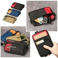 thumbnail image 2 of Storage Pouch Portable Coin Purse Outdoor Key Case Purse Card Holder Wallets Travel Zipper Belt Bag, 2 of 9