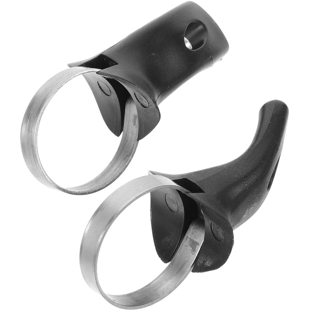 OULII 1Par Extremos Para Manillar De Con Absorción De Impactos Material Metal Y Plástico Color Negro