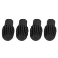 thumbnail image 4 of 4 Uds puntas de baquetas de silicona práctica silenciosa tambor silenciador amortiguador accesorios de percusión negro, 4 of 12