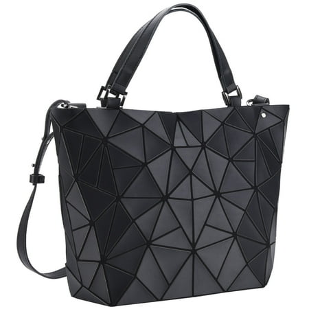 Vbiger Durable Women Geometric Purse Holographic Handbag Proper ...