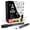 Black, variant on Arteza Magnetic Dry Erase Markers with Erasers, Fine Tip, Assorted Colors, 24 Count