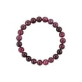 thumbnail image 2 of Pulsera Nueva Piedra Natural Pulsera Granate 8mm Cuentas, 2 of 7