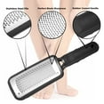 thumbnail image 3 of Keyohome Foot File Callus Remover - Stainless Steel Foot Rasp to Remove Hard Skin - Black, 3 of 6