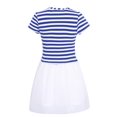 thumbnail image 2 of Richie House Girls' Striped Dress with Mesh Bottoms RH2754-A-11/12, 2 of 7