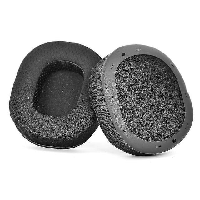 2 Pcs Earpads For Razer Blackshark V2 X, V2 Pro Replacement, Black Oval