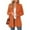 Orange, variant on WTOBBY Women's Lightweight Cardigan Sweater Open Front Long Sleeve Thin Knit Jacket Casual Loose Fit Cover Up with Pockets Breathable Layer for Spring Fall,Blue L