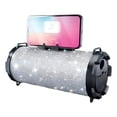 thumbnail image 1 of Bocina Art Sound Bluetooth Portatil Bling Silver Boombox Negro, 1 of 3