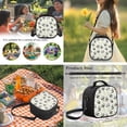thumbnail image 5 of XYZCANDO Panda 5 Piece School Backpack Set with Lunch Bag Pencil Case Water Bottle Bag Carrier Lanyard Keychain Large Capacity Bookbag for Elementary School Students, 5 of 7