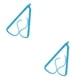 thumbnail image 2 of sweethay Sujetalibros decorativos para ocio perezoso, marcapáginas para soporte de libros, 1 ud. Azul 2piezas, 2 of 6