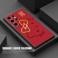 thumbnail image 3 of Funda de teléfono de Hello Kitty para Samsung Galaxy, carcasa de lujo de Color rosa y rojo, S23, S22, S21 Ultra, S20 FE, S10, S10E, Note 20, 10 Plus, 3 of 5