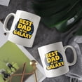 thumbnail image 3 of Best Dad in the Galaxy Coffee Mugs 15 OZ Sublimation Mugs,Double-sided Printing Ceramic Cups Ceramic Mugs for Coffee,Tea,Hot Cocoa, 3 of 4