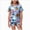 A13-Sky Blue, variant on Girl Boy Halloween Pajamas Pumpkin Shorts Sleeve Button Down Shirt Pants Fall Pjs Nightgown