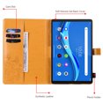 thumbnail image 4 of TOP SHE Case for (10.3-inch) Lenovo Tab M10 FHD Plus (2nd Gen 2020, TB-X606F/TB-X606X) - Magnetic Flip Wallet Stand Case Slim Lightweight Leather Cute Butterfly Cover with Auto Sleep/Wake (Yellow), 4 of 6