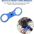 thumbnail image 5 of Llave de horquilla delantera de bicicleta, tapas de horquilla delantera de bicicleta Quitar llave de instalación, herramienta de reparación de horquilla de bicicleta, práctica llave de tapa de horqui TUNC Sencillez, 5 of 5