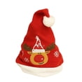 thumbnail image 1 of Inteprter Sombrero de Navidad Accesorios Suministros para fiestas Adorable Festival Tocados Disfraz Sombreros Año Nuevo Navidad Santa Caps Adorno de Kits de decoración para fiestas Alce Inteprter HA069652-03, 1 of 6