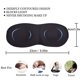 thumbnail image 5 of Máscara para dormir, mascarilla para el sueño, mascarilla para el sueño, ligera y comcompatible, supersuave, ajustable en 3D, compatible con dormir, trabajo de cambio, siestas, nig Afortunado Sencillez, 5 of 5