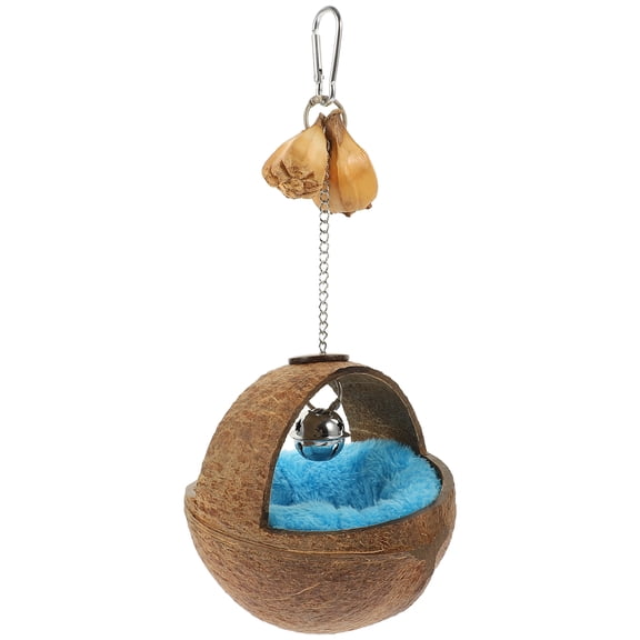 Milisten Hanging Bird Nest Multi Parrots Outdoor Hanging 1 Set 5.11X4.72X11.79in