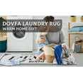 thumbnail image 6 of Laundry Room Rug 17"X60" Laundry Room Decor and Accessories Non-Slip Light Grey Runner Rug Machine Washable Text Design Laundry Mat, 6 of 6