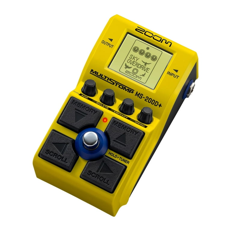 Zoom MS-200D+, Multistomp Drive Pedal - Walmart.com
