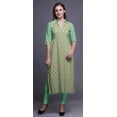 thumbnail image 2 of Bimba Kurti Droit en Rayonne pour Femmes Robe Longue Indienne Imprimée, 2 of 6