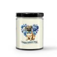 thumbnail image 3 of Pug Proud Dad Happy Father's Day Soy Wax Candle Dog Lover Gifts 16oz White Vanilla Candle - 02008, 3 of 5