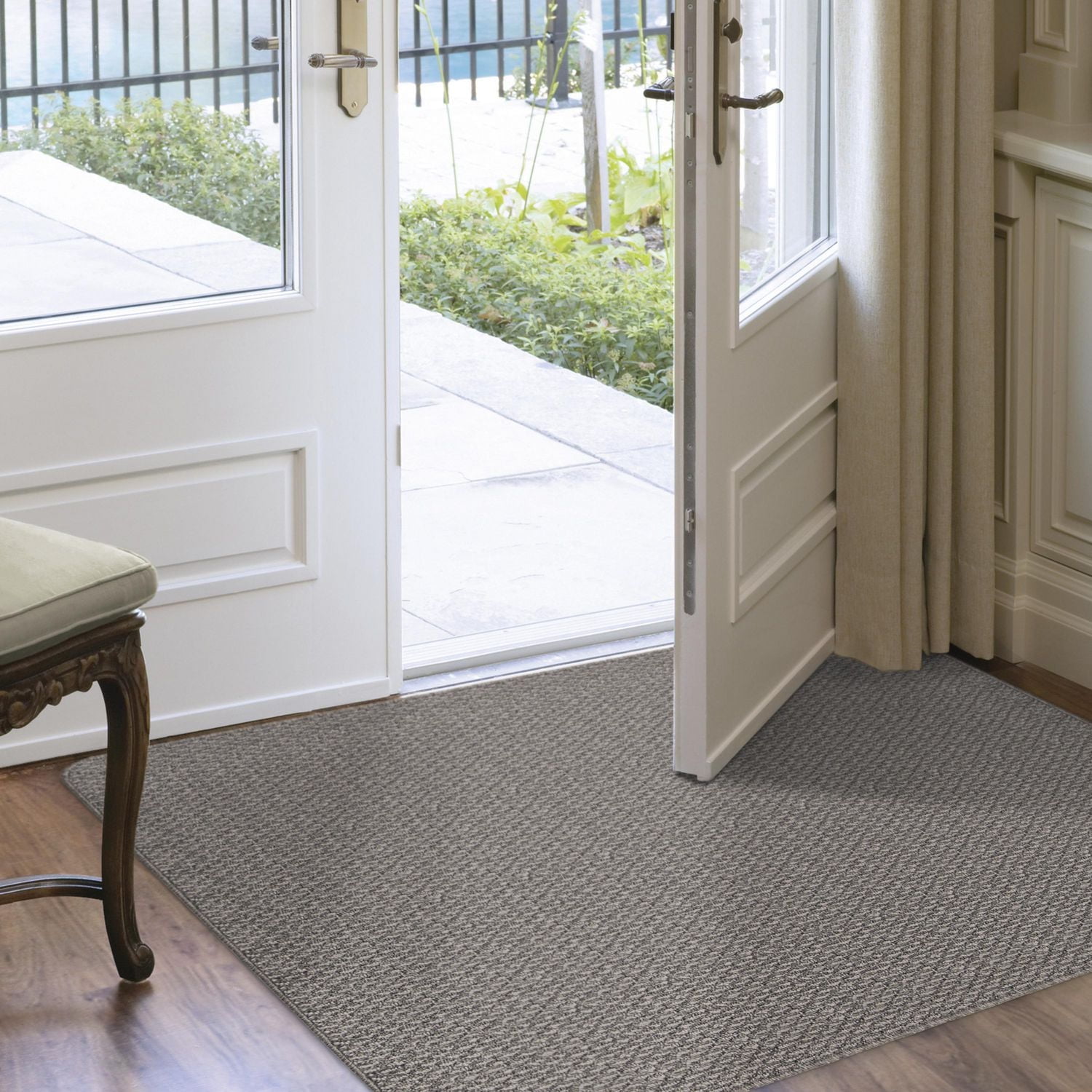 Tapis Encore gris de 3 pi x 4 pi