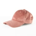 thumbnail image 2 of Howard's Meritt Adjustable Velour Baseball Hat for Women, 2 of 4