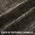 thumbnail image 2 of SUSIELADY Chenille Throw Pillow Covers 18x18 Set of 2, Thick Textured Slubby Couch Pillow Covers, Farmhouse Modern Neutral Decorative Pillow Cases for Sofa, Bed, or Living Room, Chocolate, 2 of 11