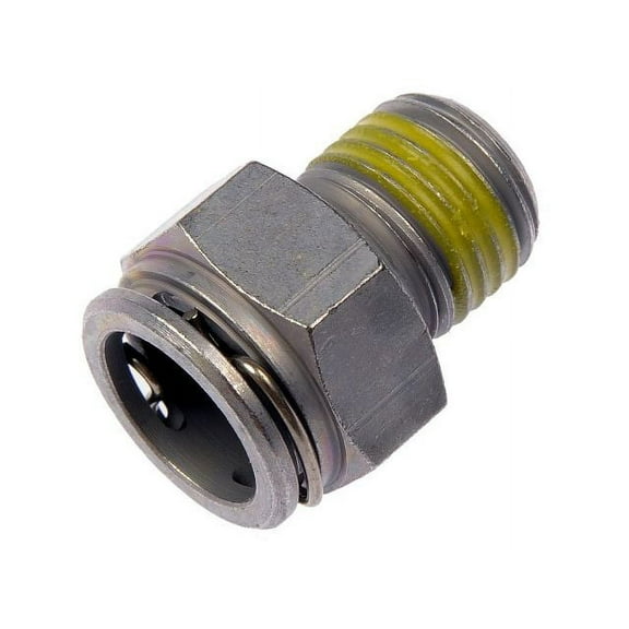 Auto Trans Oil Cooler Line Connector - Compatible with 2001 - 2008 GMC Sierra 2500 HD 2002 2003 2004 2005 2006 2007