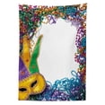 thumbnail image 3 of Ambesonne Mardi Gras Tablecloth Rectangular Table Cover, Holiday Colors, 52"x70", Multicolor, 3 of 4