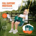 YTBW Toddler Swing Seat High Back Full Bucket Baby Swing Seat Support
