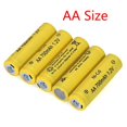 thumbnail image 4 of Pilas recargables Betmaxful AA 700 mAh 1.2 V Ni-Cd 12 paquetes, 4 of 8